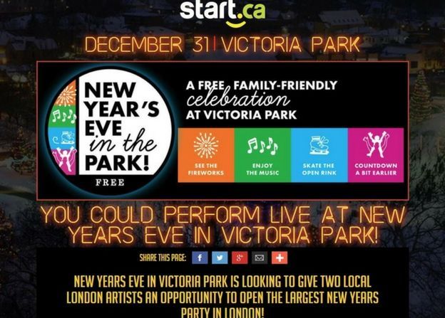 Open NYE in Victoria Park!